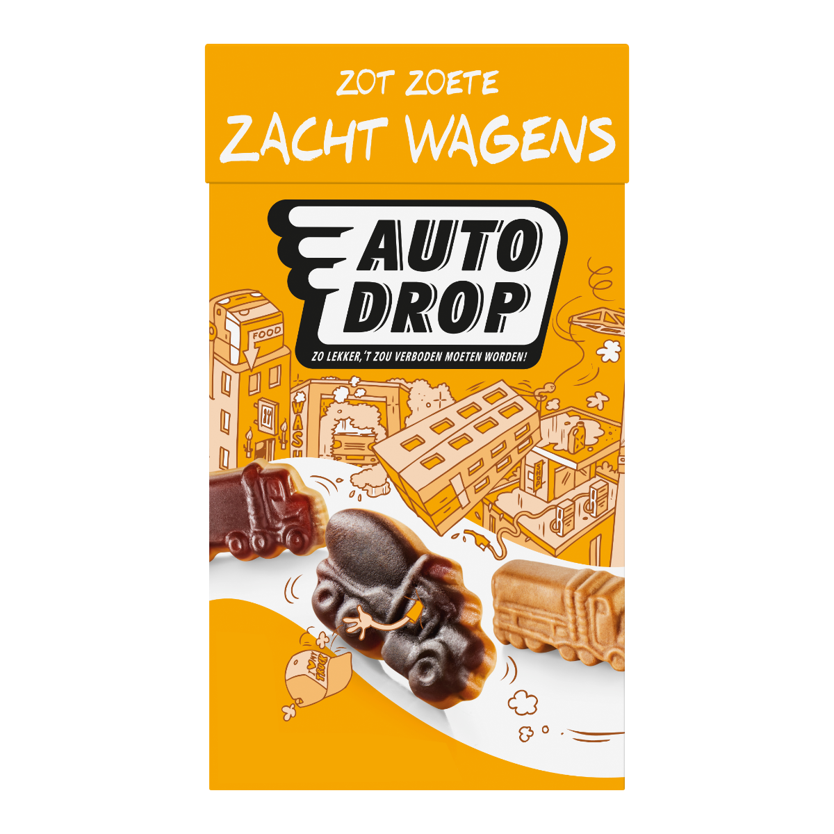 Autodrop Zot Zoete Zacht Wagens (235 gram)