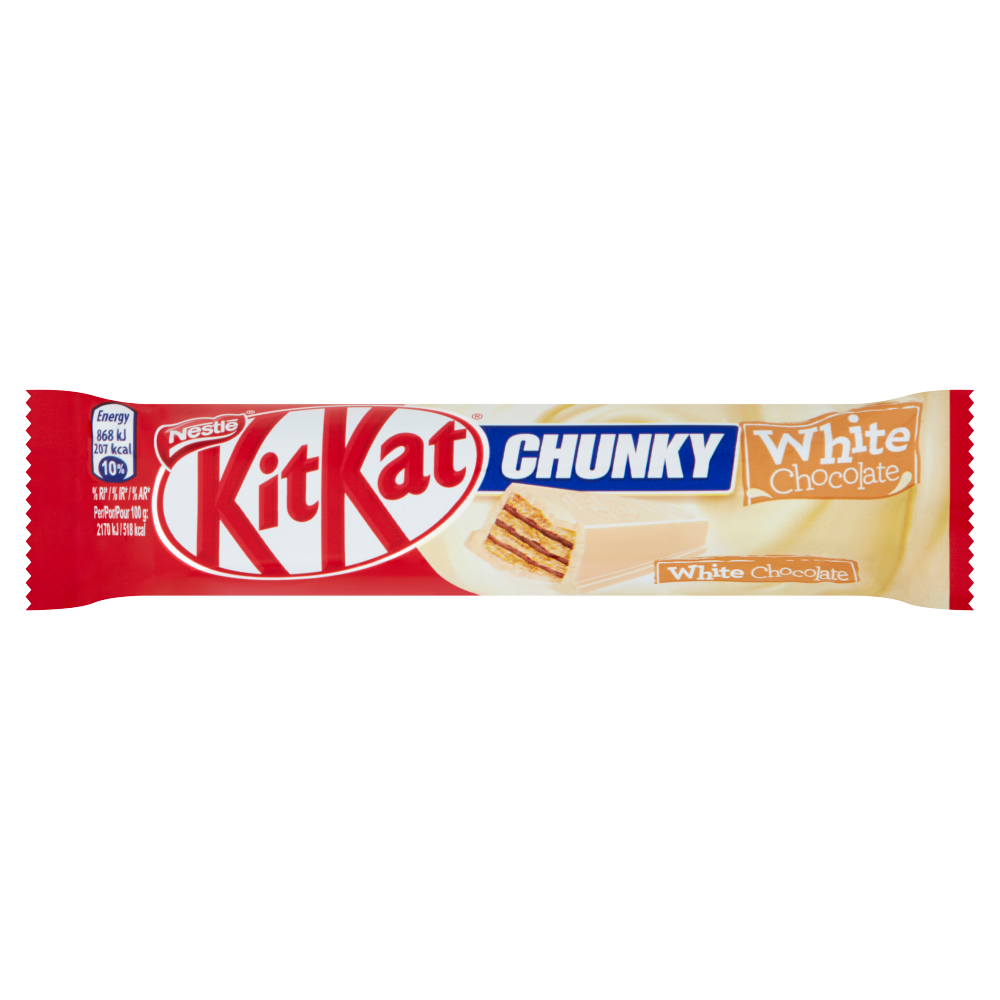KITKAT Chunky White Single Chocolade Reep 42 Gram