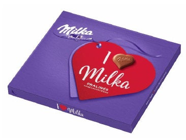 I Love Milka Chocolade Cadeau Verpakking Doos - 10 x 110 Gram
