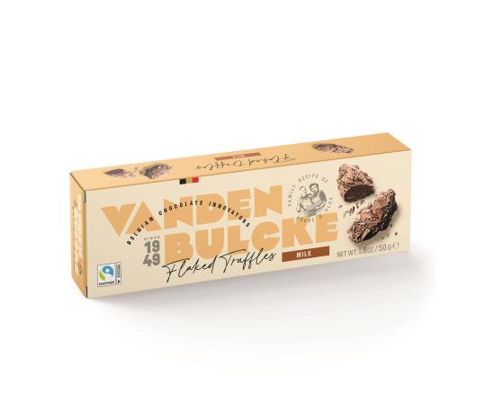 Van Den Bulcke Schilfertruffels Melk 50 Gram