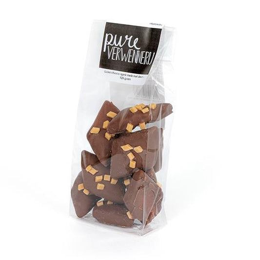 Pure Verwennerij Luxe Spekken Melk 120 Gram