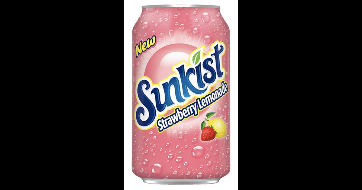Sunkist Strawberry Lemonade 355ml