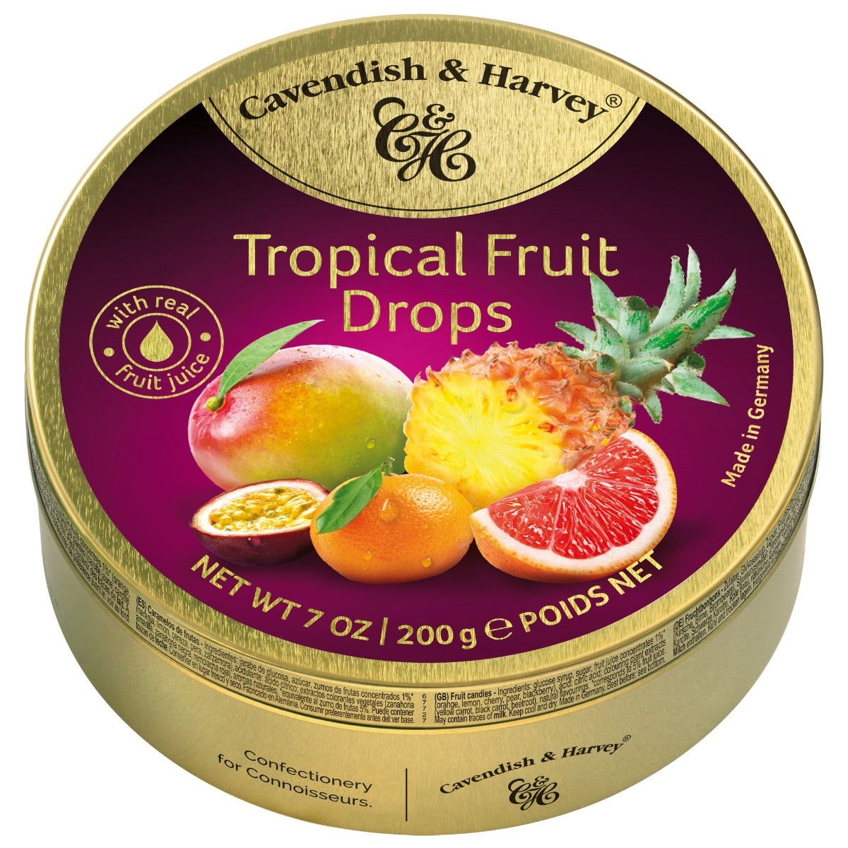 Cavendish & Harvey Tropical Fruit 200 Gram