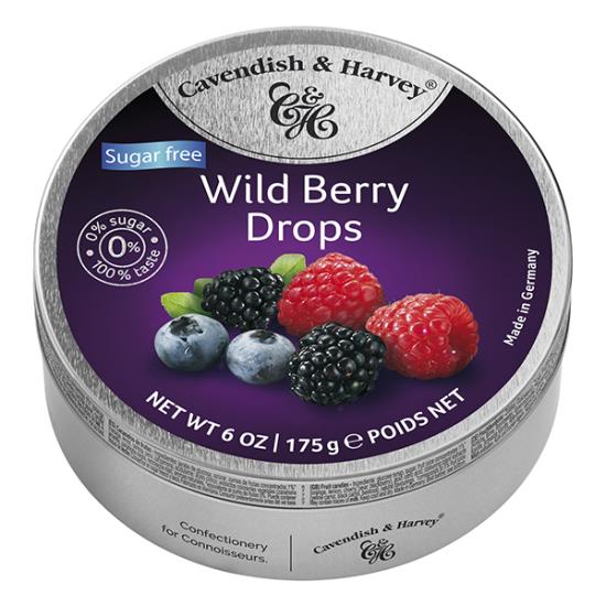 Cavendish & Harvey Suikervrij Wild Berry 175 Gram