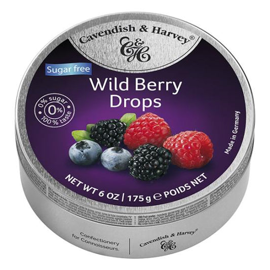 Cavendish & Harvey Suikervrij Wild Berry 175 Gram
