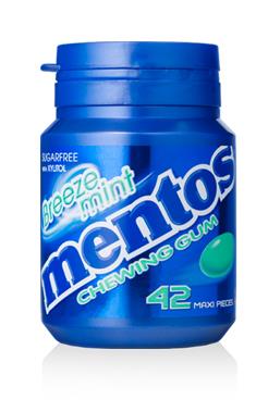 Mentos Bottle Breeze mint 6 x 60 Gram
