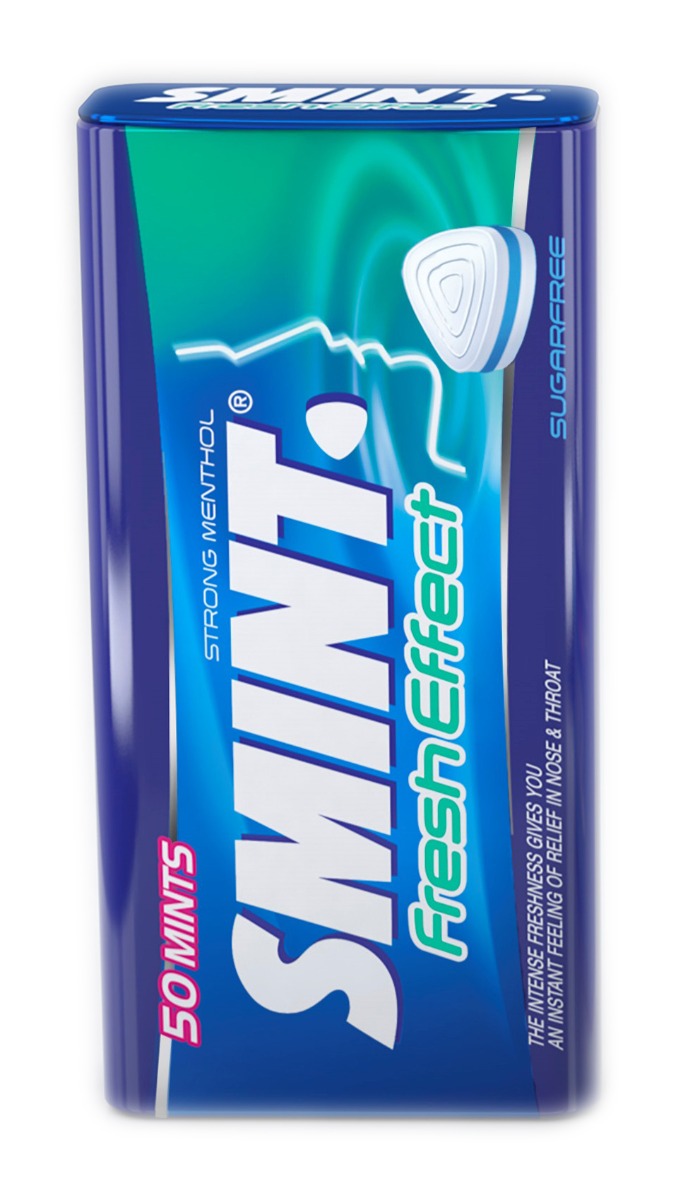 Smint Fresh Effect Strong Menthol Doos - 12 x 35 gram