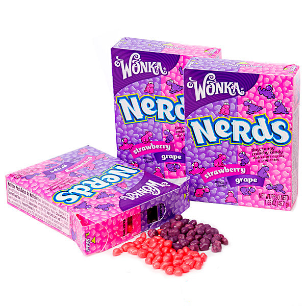 Wonka Nerds Strawberry Grape Doos - 36 x 47 Gram