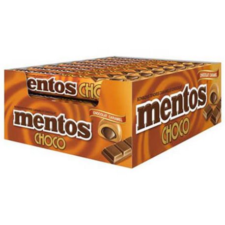 Mentos Chocolade Caramel 18 x 39 Gram