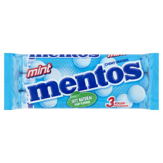 Mentos Mint 3-pack
