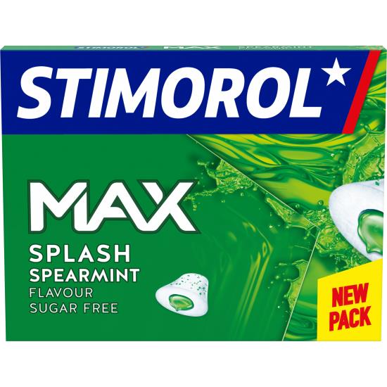 Stimorol Max Splash Spearmint 21 Stuks Verpakking