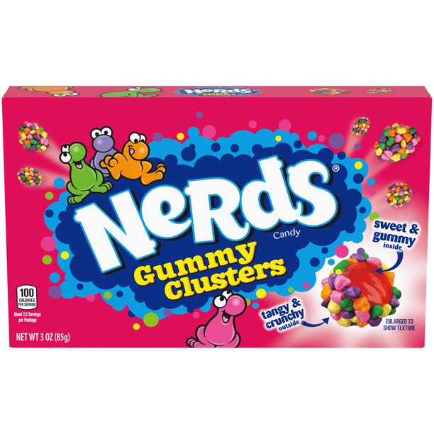 Wonka Nerds Gummy Clusters 85 Gram