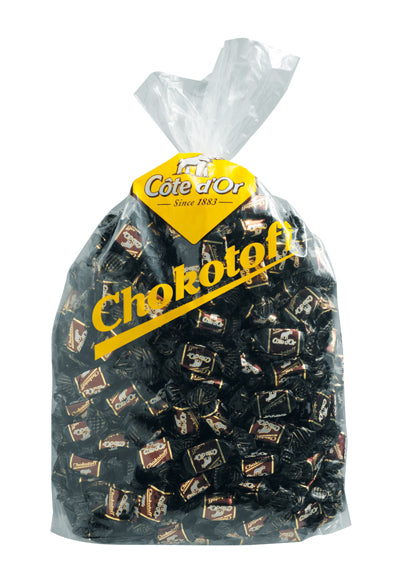 Chocotoff Pure Toffees Zak 2,5 Kilo