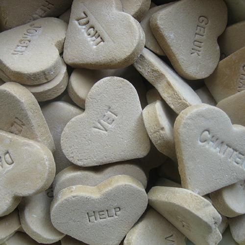 Salmiak Reuze Harten 3 Kilo