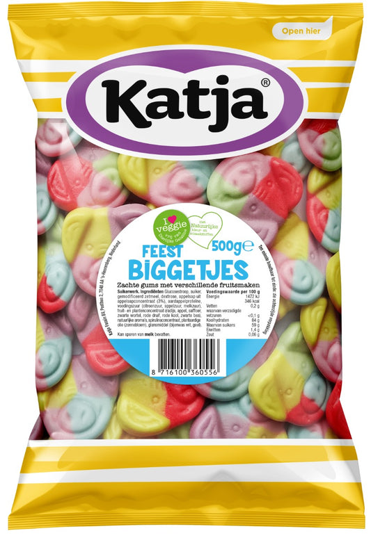 Katja Feestbiggetjes 500 Gram