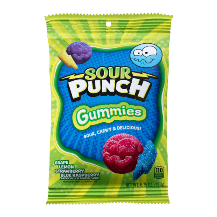 Sour Punch Gummies Bag 191 Gram
