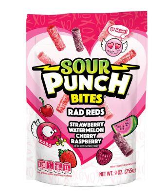 Sour Punch Rad Reds Bites 140 Gram
