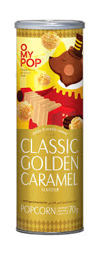 O My Pop Golden Caramel 70 Gram