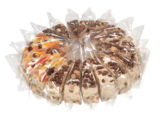 Nougattaart Amandel Fruit Chocolade 20 Stuks