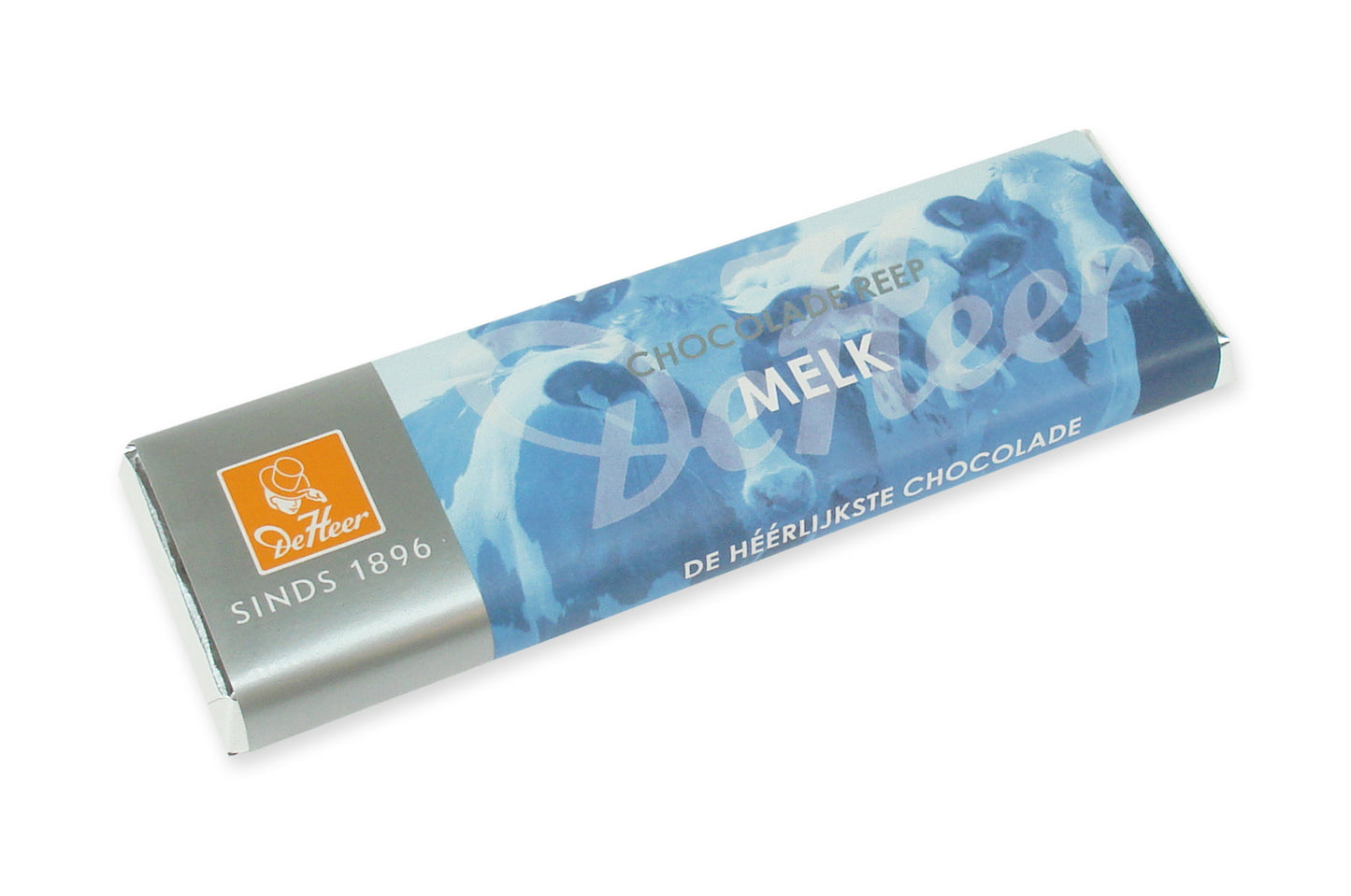 De Heer Melk Chocolade Reep Doos - 24 x 75 Gram