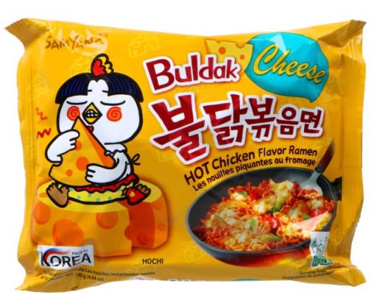 Samyang Ramen Hot Chicken Cheese Noodles 140 gram