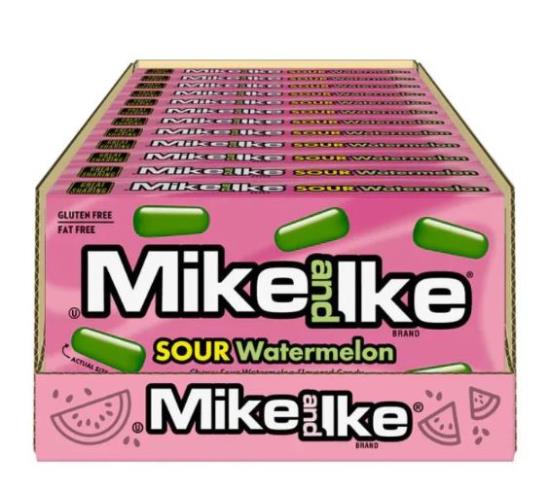 Mike & Ike Sour Watermelon 120 Gram