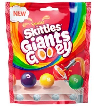 Skittles Gooey Giants 125 Gram