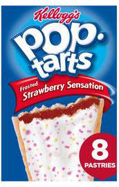 Kellogs Pop Tarts Strawberry 384 Gram