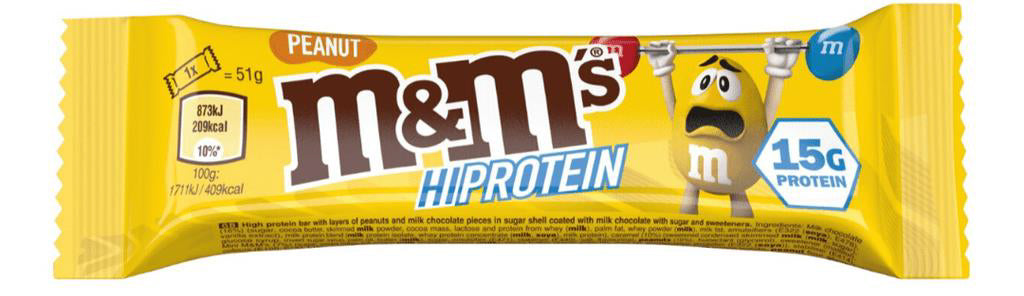 M&M Peanut Protein 51 Gram