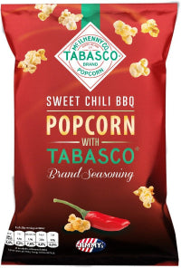 Popcorn Tabasco Sweet Chili BBQ 90 Gram
