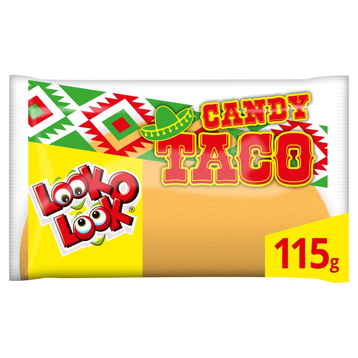 Look O Look Candy Taco 115 Gram