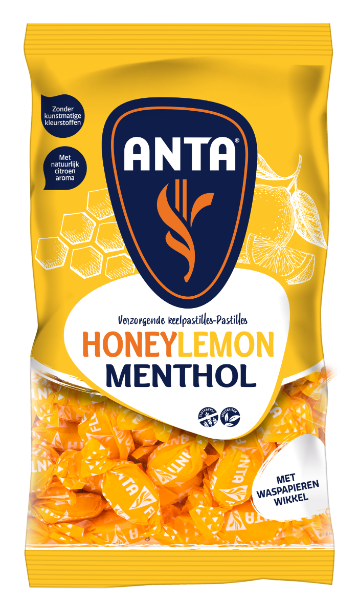 Anta Flu Honey Lemon 165 Gram
