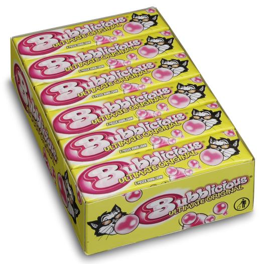 Bubblicious Regular Strip (5 stuks) x 18 Box