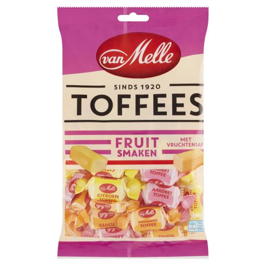 Van Melle Fruit Toffees 225 gram