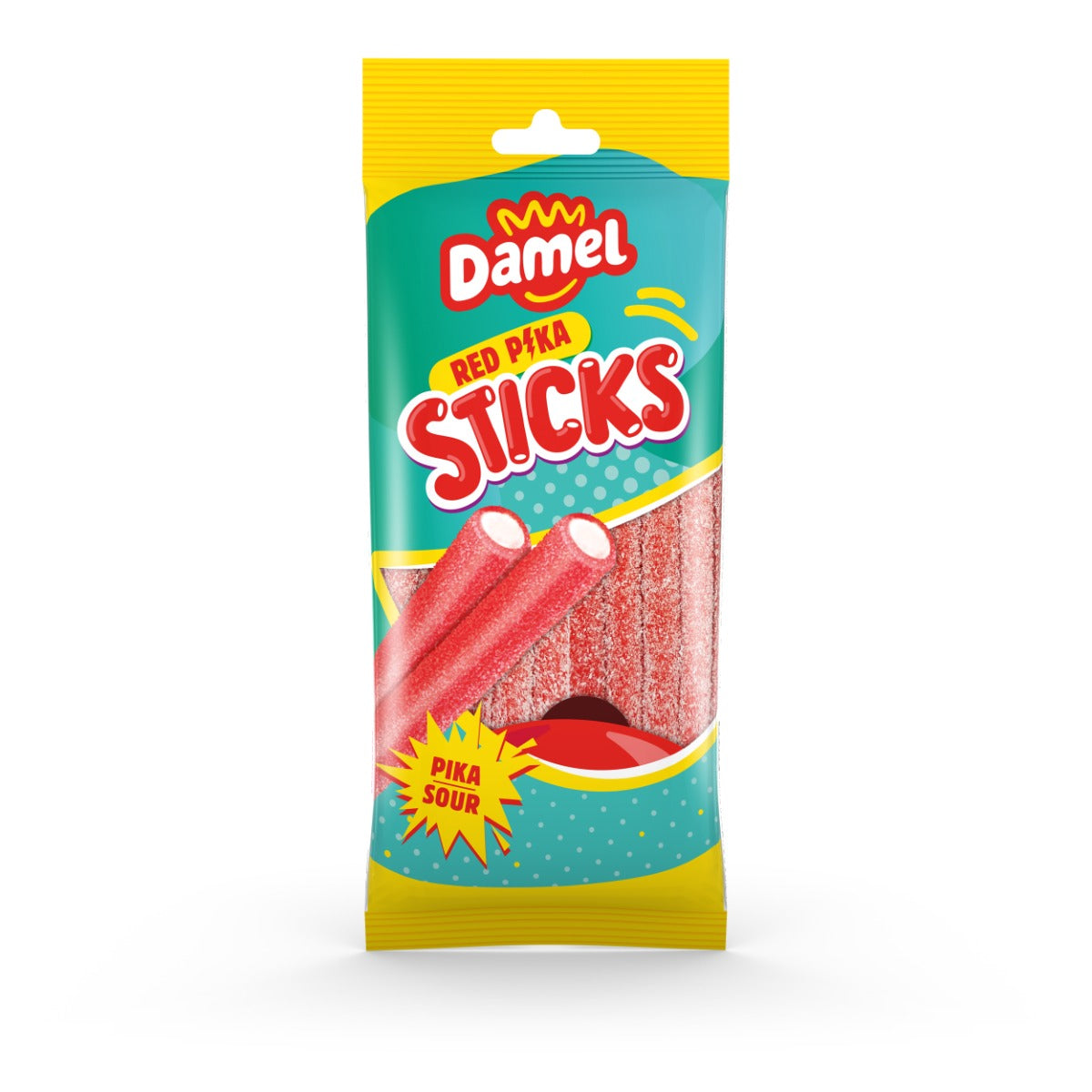 Damel Zure Aardbei Sticks 100 Gram