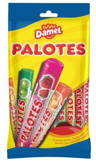 Damel Palotes Fruit Chew Sticks 90 Gram