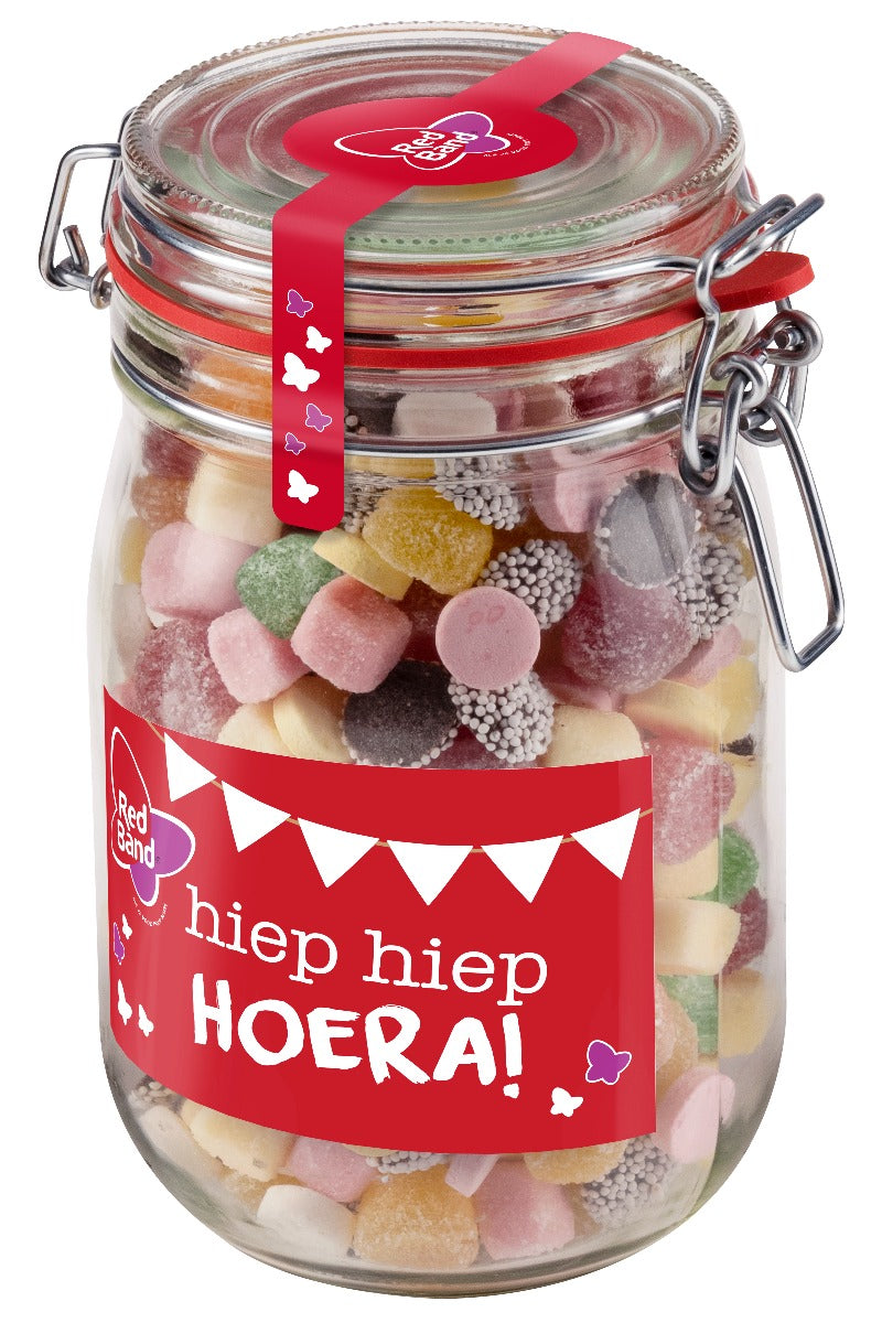 Red Band Snoeppot Tum Tum Hoera - 700 Gram