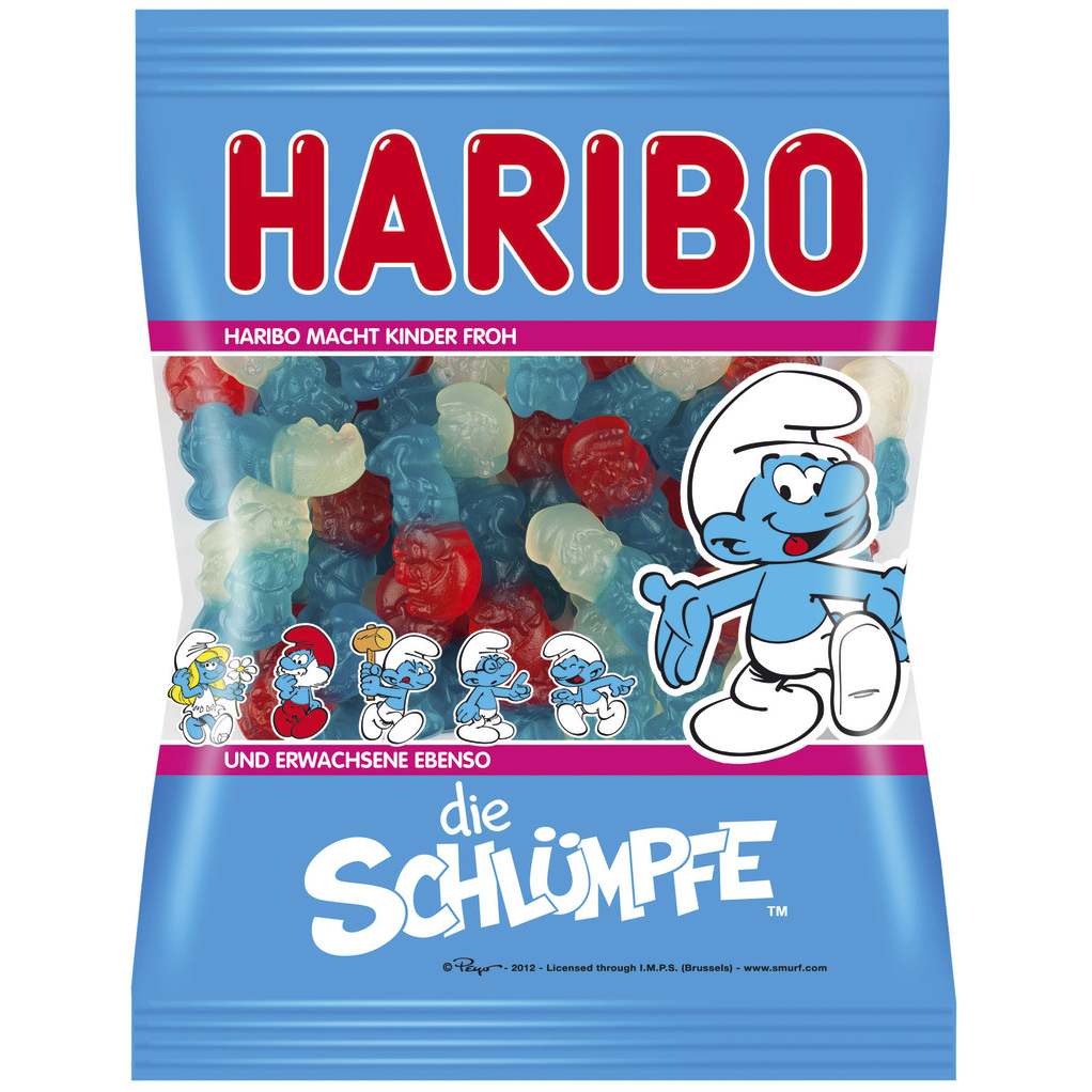 Haribo Smurfen 200 Gram x 18 Box