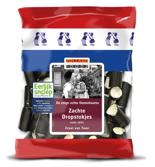 Oud Hollanse Dropstokjes 110 Gram