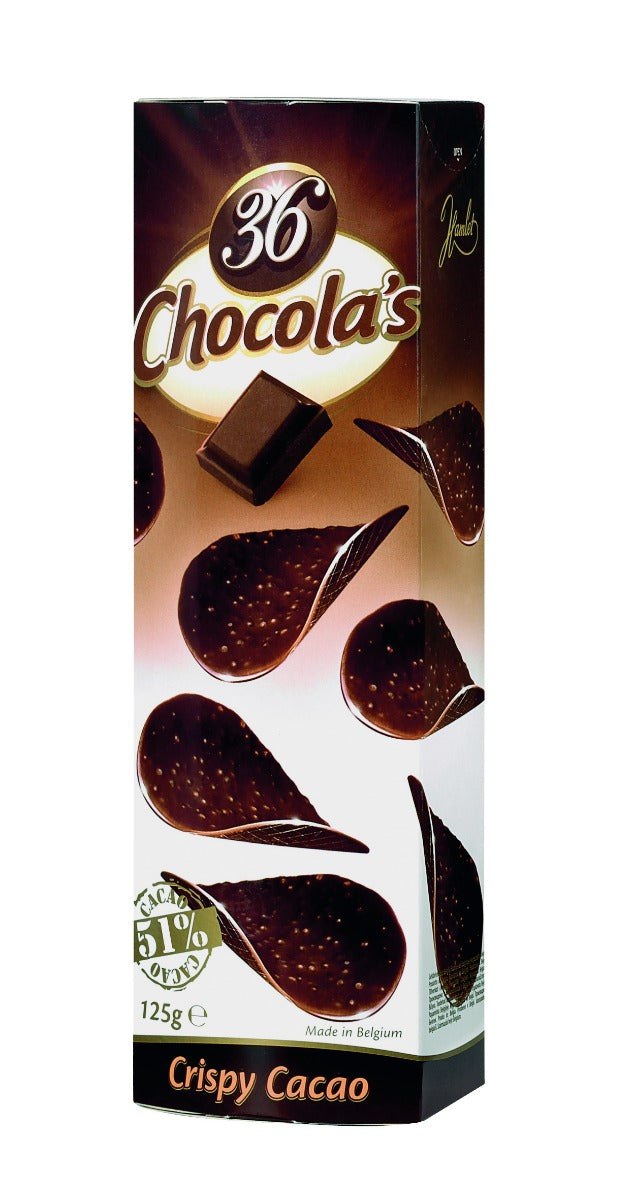 Chocola's Pure Chocolade Doos - 12 x 125 Gram/ 36 Stuks