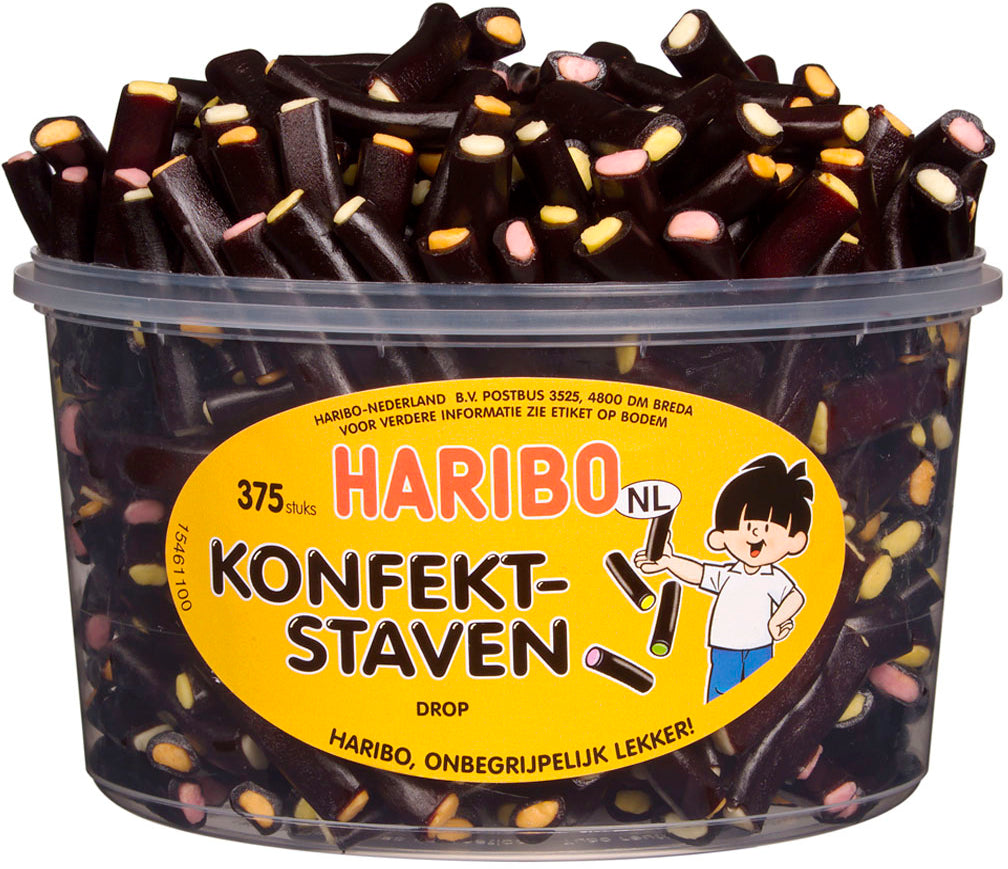 Haribo Konfektstaven 150 Stuks
