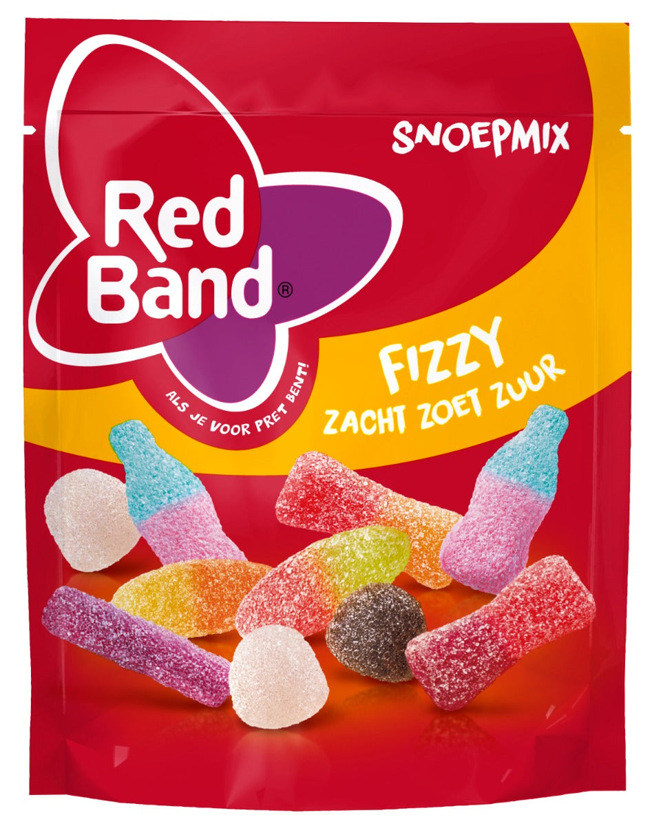 Red Band Snoepmix Zuur Doos - 10 x 190 Gram