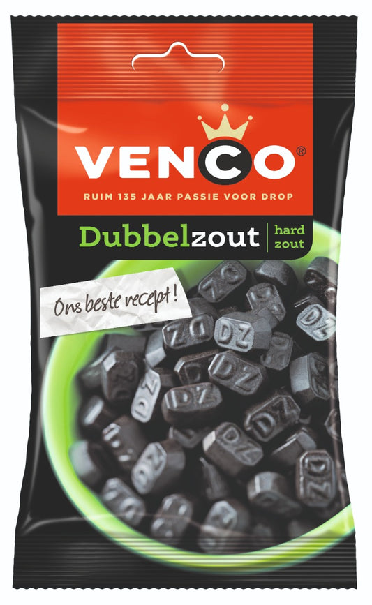 Venco Dubbel Zout 120 Gram