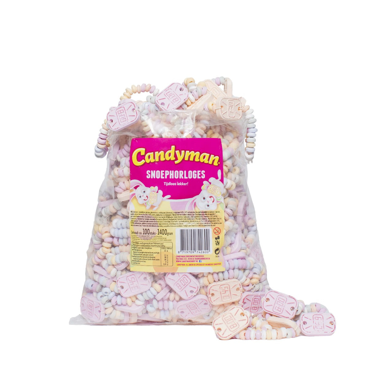Candyman Snoephorloges 100 Stuks