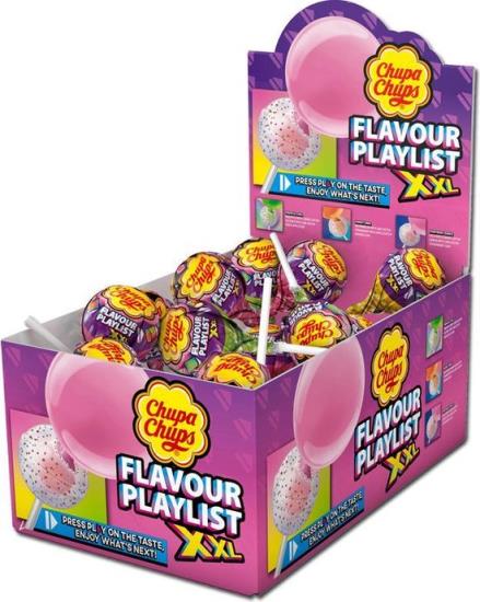 Chupa Chups XXL Flavour Playlist Lolly 25 X 29 Gram