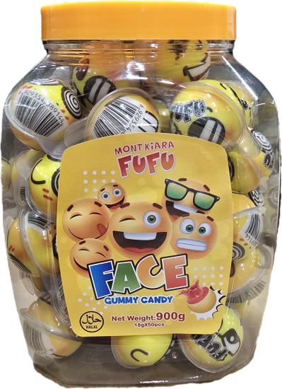 Fufu Face Gummy Candy