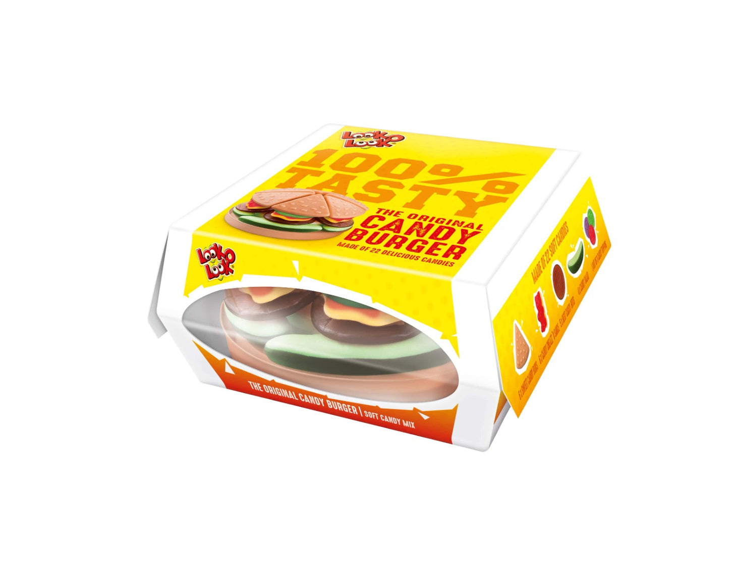 Look O Look Candy Burger 130 Gram