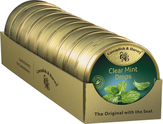 Cavendish & Harvey Clear Mint 9 x 175 Gram