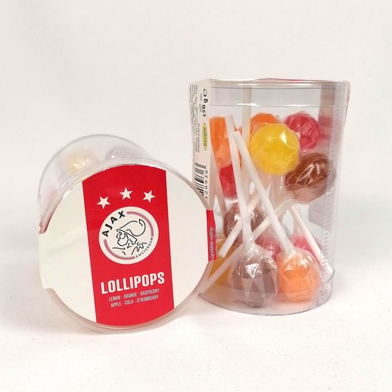 Ajax Amsterdam Lollipops 150 Gram