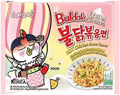 Samyang Cream Carbonara Noodles 140 Gram